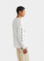 white long sleeve t shirt with black print of a cartoon snail and text "quite tricky"