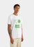 white t shirt with green print of two tomatoes and text "quite tricky"