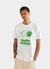 white t shirt with green print of two tomatoes and text "quite tricky"