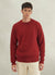 Raglan Knit Sweater | Merino Wool | Brick