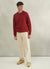 Raglan Knit Sweater | Merino Wool | Brick