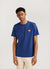 Ramen T Shirt | Embroidered Organic Cotton | Indigo