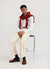 Ramen Long Sleeve T Shirt | Embroidered Organic Cotton | White