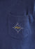 Resort Mock Neck Knitted Jumper | Navy