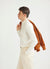 Resort Mock Neck Knitted Jumper | White