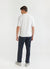Resort Short Sleeve Knitted Shirt | White