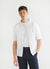 Resort Short Sleeve Knitted Shirt | White