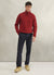 Roll Neck | Merino Wool | Brick