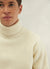 Roll Neck | Merino Wool | Ecru