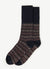 Socks | Navy Argyle