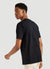 Spaceman T Shirt | Embroidered Organic Cotton | Black