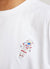 Spaceman T Shirt | Embroidered Organic Cotton | White