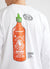 Long Sleeve T Shirt | Sriracha | Flying Goose x Taste Cadets x Percival | White