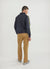 Stripe Jacquard Drill Jacket | Navy