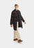 Trench Coat | Check Wool | Tan