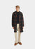 Trench Coat | Check Wool | Tan