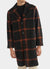 Trench Coat | Check Wool | Tan