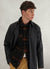 Blanket Overshirt | Check Wool | Tan