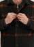 Blanket Overshirt | Check Wool | Tan