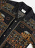 Fairy Tale Tapestry Cuban Linen Shirt | Black