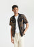 Fairy Tale Tapestry Cuban Linen Shirt | Black