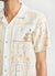 Fairy Tale Tapestry Cuban Linen Shirt | Natural