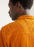 Towelling Cuban Shirt | Organic Cotton | Stripe Rust
