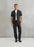 Everyday Textured Trousers | Black