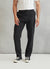 Everyday Textured Trousers | Black
