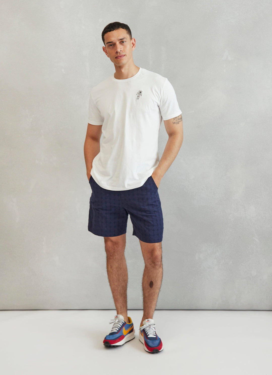 Men's Lightweight Cotton Shorts | Navy