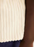 Towelling Cuban Shirt | Organic Cotton | Stripe Ecru