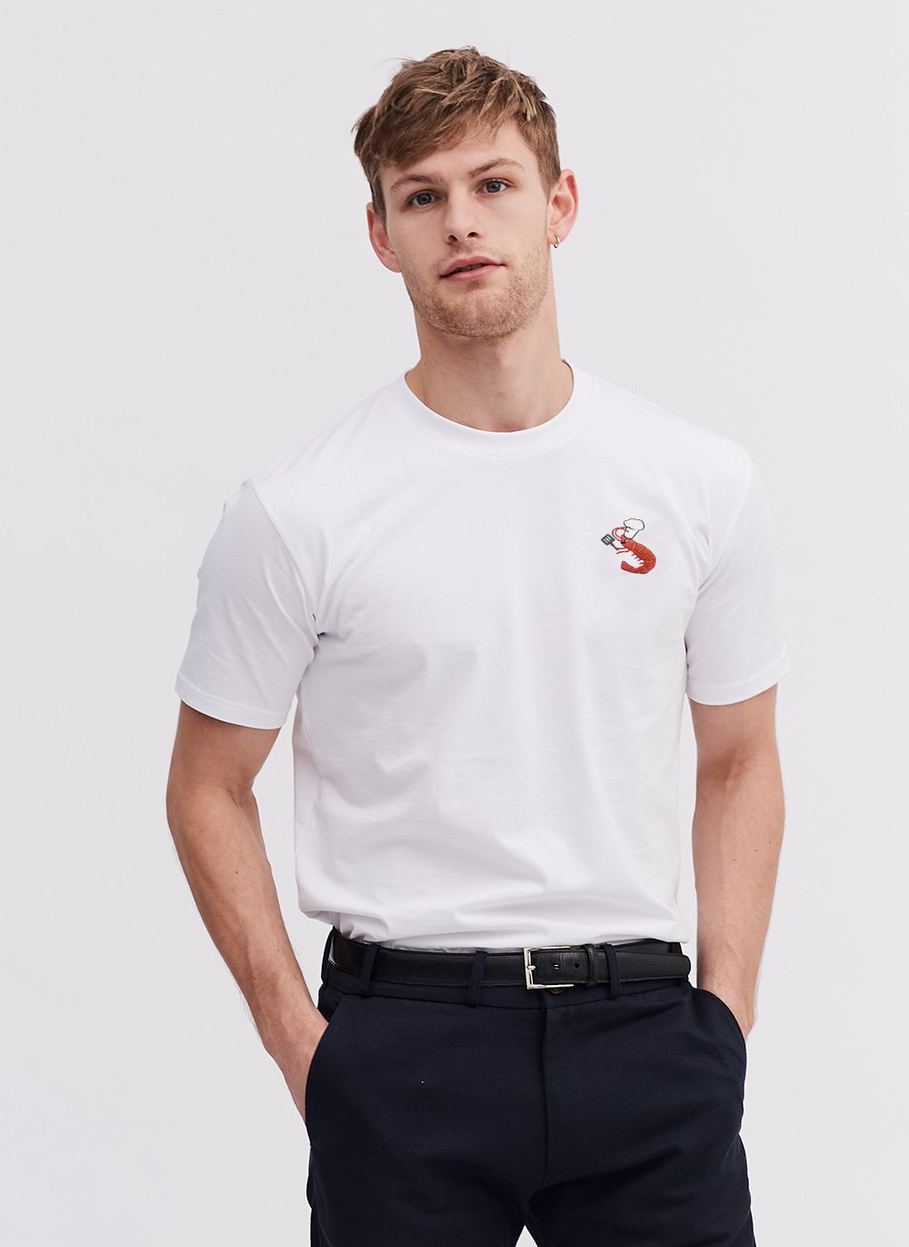T Shirt | Prawn Jacques | White & Percival Menswear