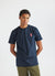 Hot Chilli Sauce T Shirt | Embroidered Organic Cotton | Navy