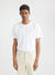 Percival Key T Shirt | Embroidered Organic Cotton | White