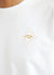 Percival Key T Shirt | Embroidered Organic Cotton | White