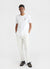 Wild Flower T Shirt | Embroidered Organic Cotton | White