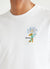Wild Flower T Shirt | Embroidered Organic Cotton | White