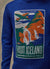 Visit Iceland Crew Neck | Blue