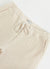 Waffle Everyday Trousers | Textured Cotton | Ecru