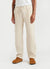 Waffle Everyday Trousers | Textured Cotton | Ecru