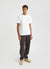 Waffle Everyday Trousers | Textured Cotton | Ink