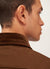 Workshirt | Espresso Twill With Cord Collar