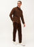 Workshirt | Espresso Twill With Cord Collar