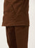 Workshirt | Espresso Twill With Cord Collar