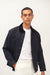 Workshirt | Navy Twill With Cord Collar