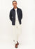 Workshirt | Navy Twill With Cord Collar