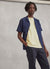 Textured Slub T Shirt | Cream with Yellow