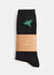 Socks | Jacquard Parrot Bros | Black