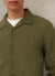 Long Sleeve Cuban Linen Shirt | Forest