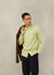 Long Sleeve Cotton Shirt | Pistachio